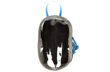 Image of Blue Force Gear Dapper Zippered Vinyl Utility Pouch Size 7inX9in, Wolf Gray, 7inx9in DAP-U-VINYL-01-WF