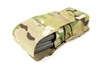 Image of Blue Force Gear Double M4 Magazine Pouch With Flap In, Multicam HW-M-2M4-1-MC