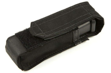 Image of Blue Force Gear Helium Whisper Single M4 Mag Pouch with Flap, 3 Cells, Black, HW-M-1M4-3-BK