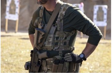 Image of Blue Force Gear Helium Whisper Ten Speed Horizontal Triple M4 Mag Pouch, Multicam HW-TSP-HZ-M4-3-MC