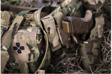 Image of Blue Force Gear Medium Trauma Kit Now! With Supplies, Multicam HW-M-TKN-FILLED-MD-MC