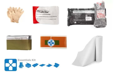 Image of Blue Force Gear Micro Plus Trauma Kit NOW! Essentials Supplies, Coyote Brown, HW-TKN-PLUS-ESS-CB