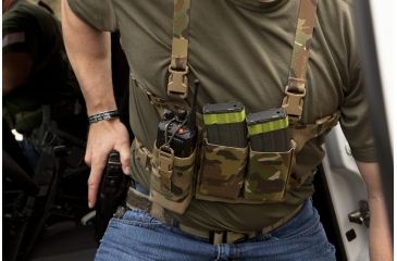 Image of Blue Force Gear Micro Rackminus 6 Column Chest Rig, Multicam MM-CHESTRIG-5-MC