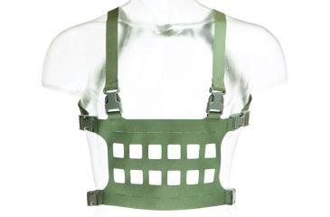 Image of Blue Force Gear Micro Rackminus 6 Column Chest Rig, OD Green MM-CHESTRIG-5-OD