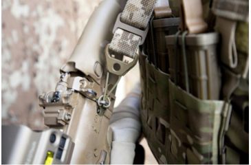 Image of Blue Force Gear Molded Universal Wire Loop, Tan, 2.75in Length, UWL-PB-P-275-TN