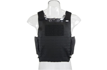 Image of Blue Force Gear Plateminus 3 Plate Carrier, Black, Large, MM-PLATE-3-L-BK