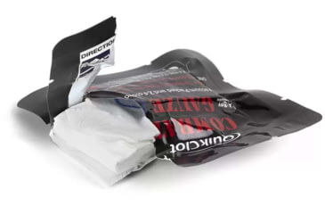 Image of Blue Force Gear QuikClot Hemostatic LE, Black, P-MED-QUIKCLOT-BK-RTL