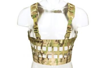 Image of Blue Force Gear Rackminus 12 Column Chest Rig, Multicam MM-CHESTRIG-1-MC