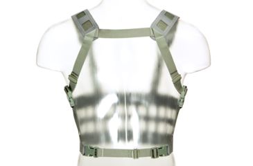 Image of Blue Force Gear Rackminus 12 Column Chest Rig, Wolf Gray MM-CHESTRIG-1-WF
