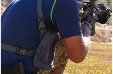 Image of Blue Force Gear Rackminus 12 Column Chest Rig, Wolf Gray MM-CHESTRIG-1-WF