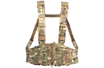 Image of Blue Force Gear RACKminus SAV-2 Chest Rig, Ten-Speed M4 Mag Pockets, Multicam, MM-TSP-CHESTRIG-M4-01-MC