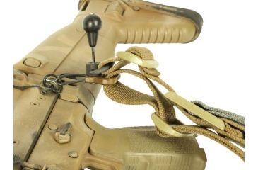 Image of Blue Force Gear RED Swivel-Rapid Emergency Detachment Swivel For Push Button Sockets, 1in, Black, 1in P-PBER-100