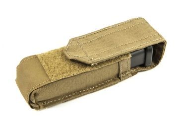 Image of Blue Force Gear Single Pistol Mag Pouch With Flap, Coyote Brown HW-M-PISTOL-1-CB
