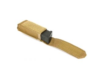 Image of Blue Force Gear Single Pistol Mag Pouch With Flap, Coyote Brown HW-M-PISTOL-1-CB