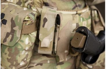 Image of Blue Force Gear Single Pistol Mag Pouch With Flap, Multicam HW-M-PISTOL-1-MC