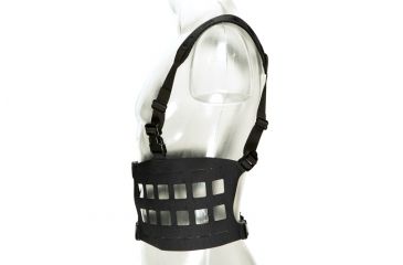 Image of Blue Force Gear Splitminus 12 Column Split Front Chest Rig, Black MM-CHESTRIG-2-BK