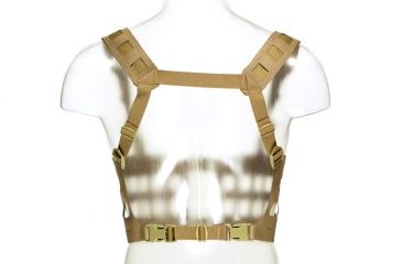 Image of Blue Force Gear Splitminus 12 Column Split Front Chest Rig, Coyote Brown MM-CHESTRIG-2-CB