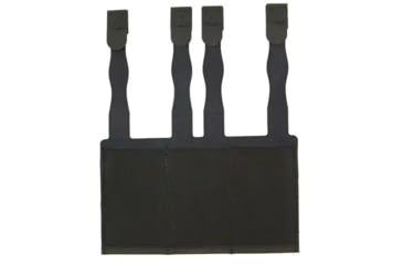 Image of Blue Force Gear Ten-Speed Cummerbund Flap, Triple M4, Black, FLAP-TSP-M4-3-SB-BK