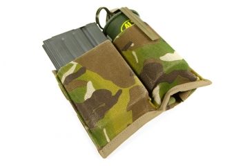 Image of Blue Force Gear Ten-Speed Double Sr25 Mag Pouch, Multicam HW-TSP-SR25-2-MC