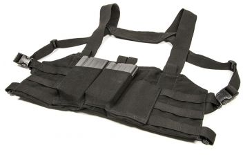 Image of Blue Force Gear Ten-Speed Sr25 Chest Rig, Black TSP-CHESTRIG-SR25-BK