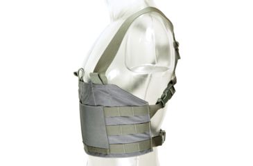 Image of Blue Force Gear Ten-Speed Sr25 Chest Rig, Wolf Gray TSP-CHESTRIG-SR25-WF