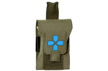 Image of Blue Force Gear The NOW Trauma Nano Kit, Empty, Ranger Green, TKN-NANO-EMPTY-RG