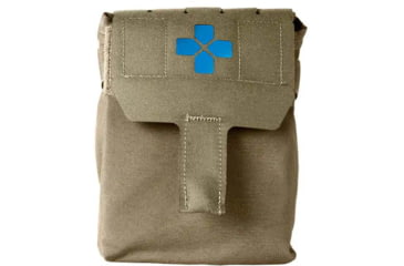 Image of Blue Force Gear Trauma Kit NOW MOLLE Mounted Helium Whisper, Pro Supplies, OD Green, HW-TKN-MED-PRO-RG