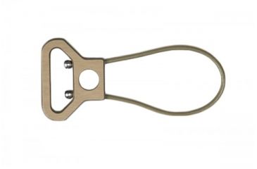 Image of Blue Force Gear Universal Wire Loop With Push Button Socket, 2.55in Length, Coyote Brown, 2.55in UWL-PB-255-CB