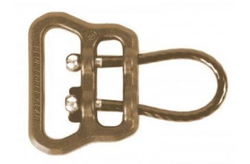 Image of Blue Force Gear Universal Wire Loop, With U Loop, For 1in Slings And Smaller, Tan, for 1in slings and smaller UWL-UL1-100-TN