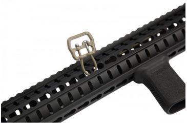 Image of Blue Force Gear Universal Wire Loop, With U Loop, For 1in Slings And Smaller, Tan, for 1in slings and smaller UWL-UL1-100-TN