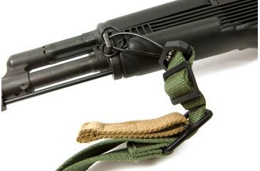 Image of Blue Force Gear UWL325BK Vickers Universal Wire Loop 1.25 Black Aluminum