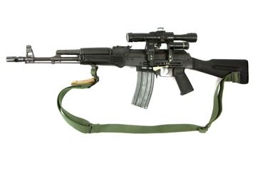 Image of Blue Force Gear UWL325BK Vickers Universal Wire Loop 1.25 Black Aluminum