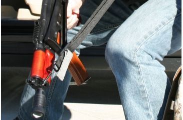 Image of Blue Force Gear UWL625BK Vickers Universal Wire Loop 1.25 Black Aluminum