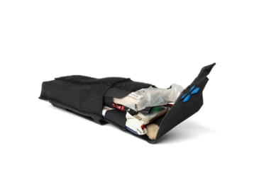 Image of Blue Force Gear Version 2 Helium Whisper Micro Trauma Kit - Empty, Black, Small, HW-TKN-NANO-02-EMPTY-BK