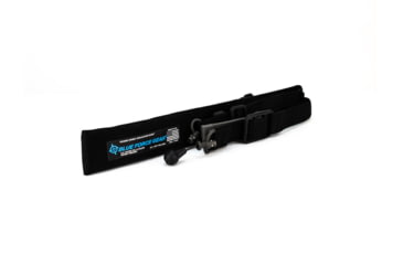 Image of Blue Force Gear Vickers 2-to-1 Padded Sling, RED Swivel Version w/Nylon Adjuster and Hardware, Black VCAS-2TO1-RED-200-AA-BK