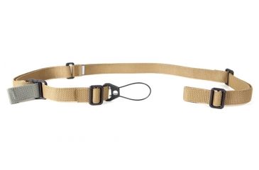 Image of LENGTH=123-#####-Blue Force Gear Vickers Ak Sling, Standard, Nylon Adjustor., Uwl-Pb Molded Attached To Front End, Coyote Brown K-SP-0046-CB