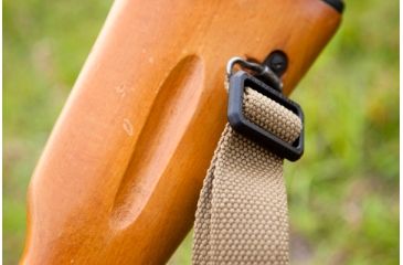 Image of LENGTH=123-#####-Blue Force Gear Vickers Ak Sling, Standard, Nylon Adjustor., Uwl-Pb Molded Attached To Front End, Coyote Brown K-SP-0046-CB