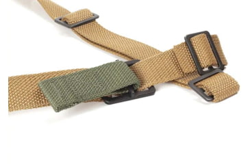 Image of Blue Force Gear Vickers Combat Applications Sling w/CNC Machined Adjuster, Coyote Brown, VCAS-125-OM-CB