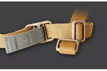 Image of Blue Force Gear Vickers Combat Applications Sling w/CNC Machined Adjuster, Coyote Brown, VCAS-125-OM-CB