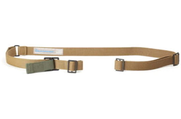 Image of Blue Force Gear Vickers Combat Applications Sling w/CNC Machined Adjuster, Coyote Brown, VCAS-125-OM-CB