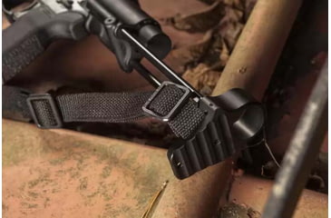 Image of Blue Force Gear Vickers One Sling for pistol caliber carbines, AR pistols, and other smaller weapons, 1in wide, Black, VCAS-100-OA-BK-RTL