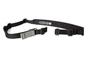 Image of Blue Force Gear Vickers Padded Push Button Sling w/Nylon Adjuster and Hardware, Black, VCAS-PB-200-AA-BK