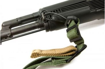 Image of Blue Force Gear UWL325BK Vickers Universal Wire Loop 1.25 Black Aluminum