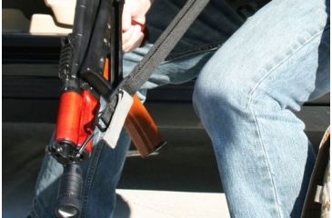 Image of Blue Force Gear UWL325BK Vickers Universal Wire Loop 1.25 Black Aluminum