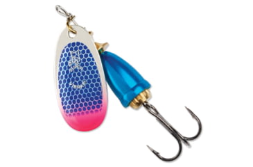Image of Blue Fox Classic Vibrax 00, Sinkin, 2in, 7/64oz, Blue Scale/ Pink Tip UV, 60-00-318IC