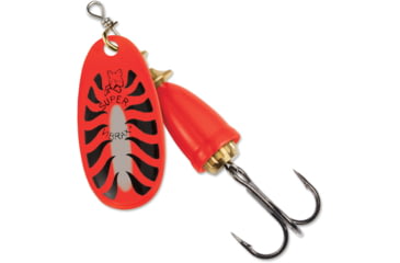 Image of Blue Fox Classic Vibrax Spinner, 1/8 oz, Red Tiger Painted, 60-10-510IC
