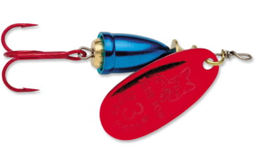 Image of Blue Fox Classic Vibrax Spinner, 3/16 oz, Bleeding Silver/Chrome Blue, 60-20-451IC