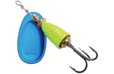 Image of Blue Fox Classic Vibrax Spinner, 3/8oz, Chartreuse Blue Candyback, 60-40-274IC