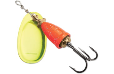 Image of Blue Fox Classic Vibrax Spinner, 3/8oz, Orange Chartreuse Candyback, 60-40-271IC