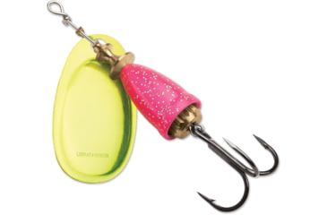 Image of Blue Fox Classic Vibrax Spinner, 3/8oz, Pink Chartreuse Candyback, 60-40-272IC